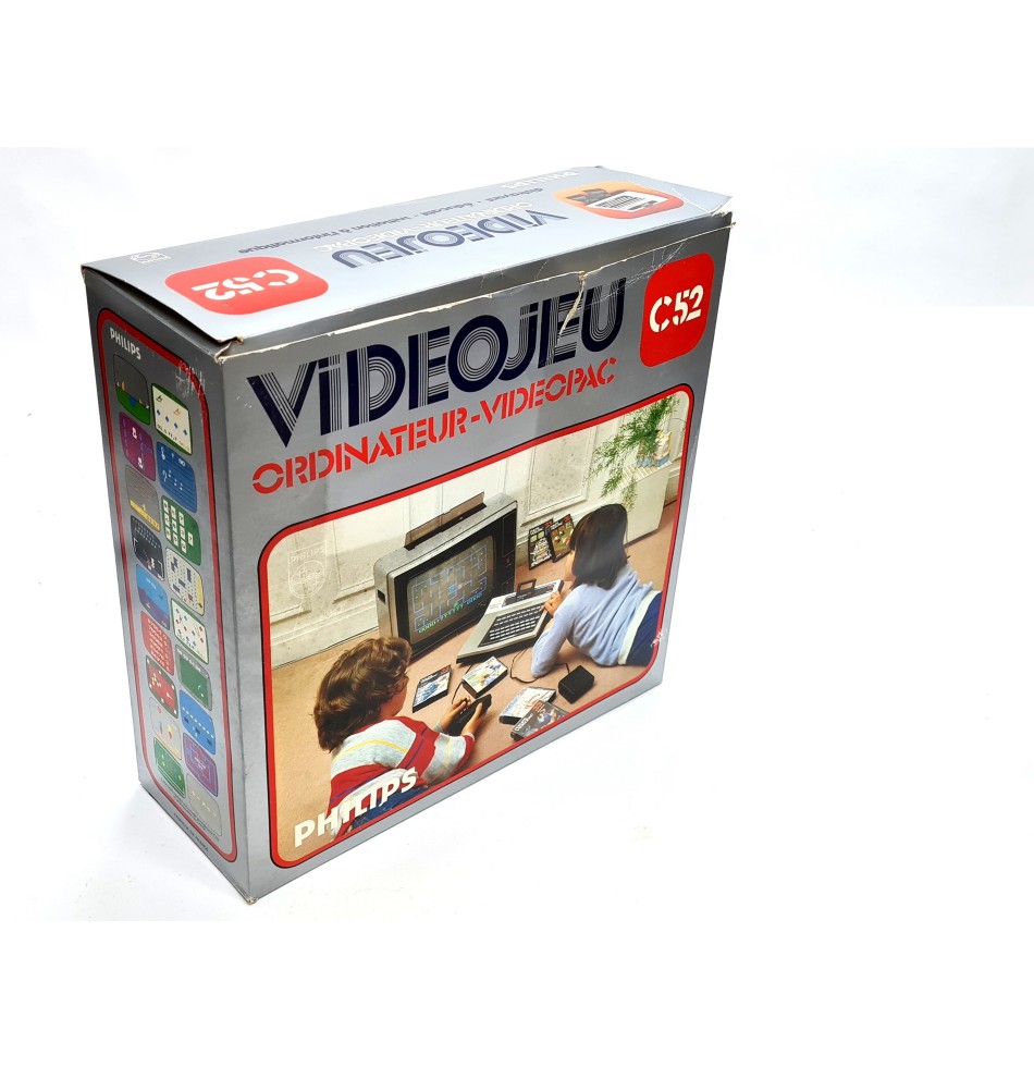 JEUX VIDÉO ORDINATEUR VIDEOPAC C52 PHILIPS console Vintage 4 jeux 1 4 19 22 EUR 79,99 - FR